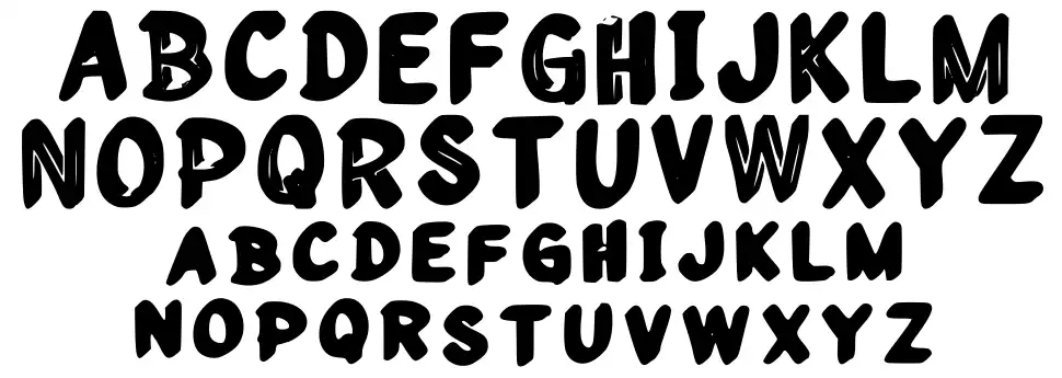 Newbornfont specimens