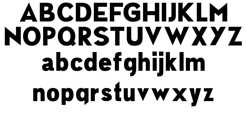 Newsflash font specimens