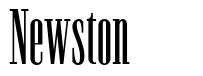 Newston font