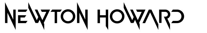 Newton Howard font