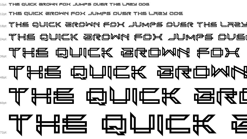 Next In Line font Waterfall