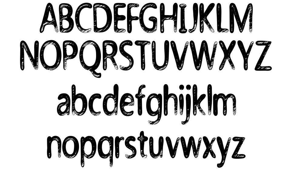 Nicholazzo font Örnekler