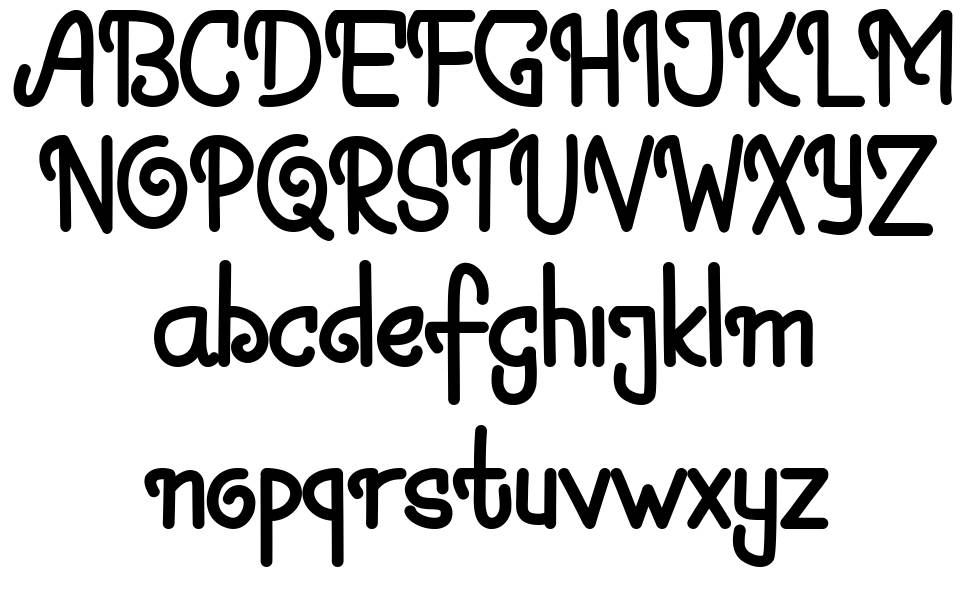 Nicko Robin font Örnekler