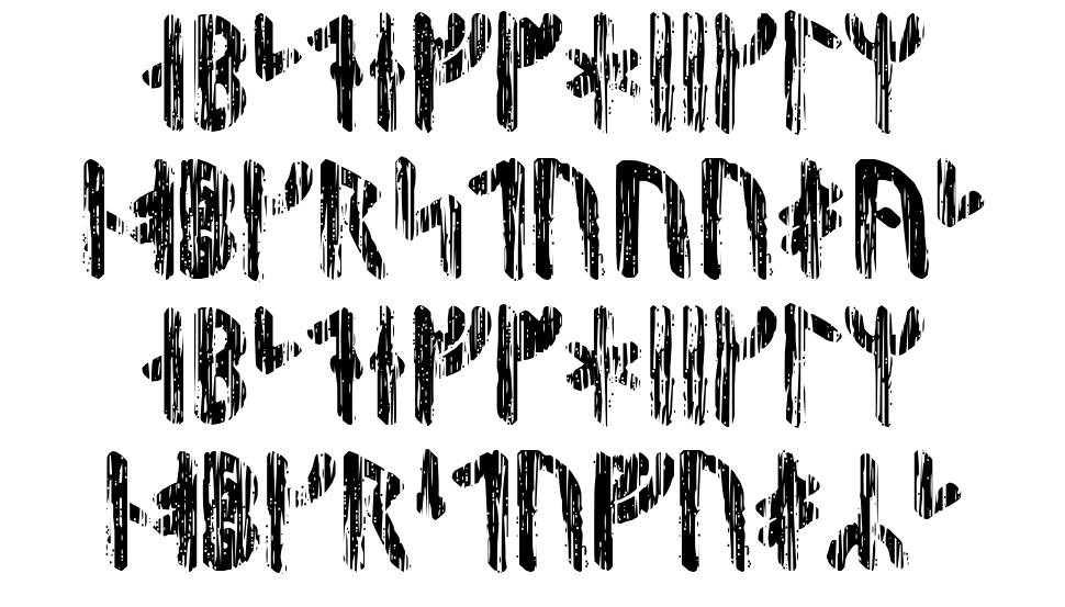 Nidhogg Runic písmo Exempláře