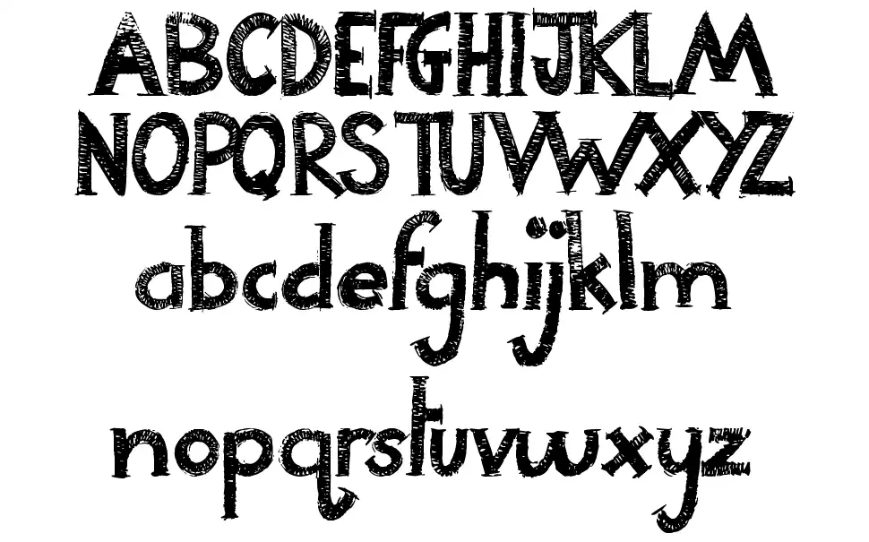 Night Adderfont specimens