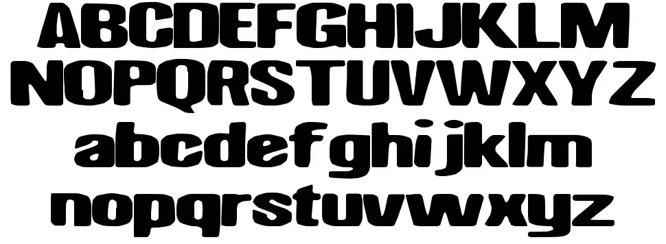 Night Hawkfont specimens