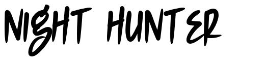 Night Hunter шрифт