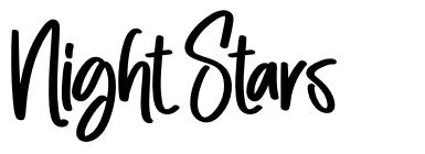 Night Stars font