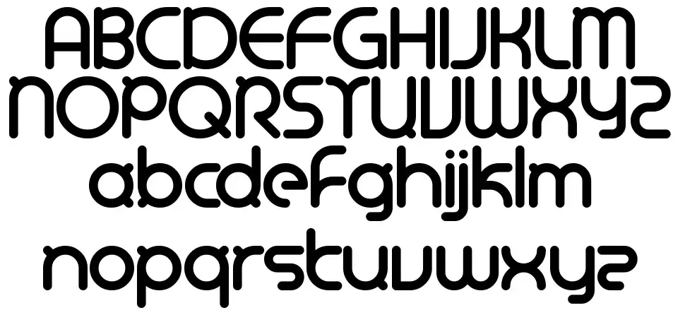 Night Trippers font specimens