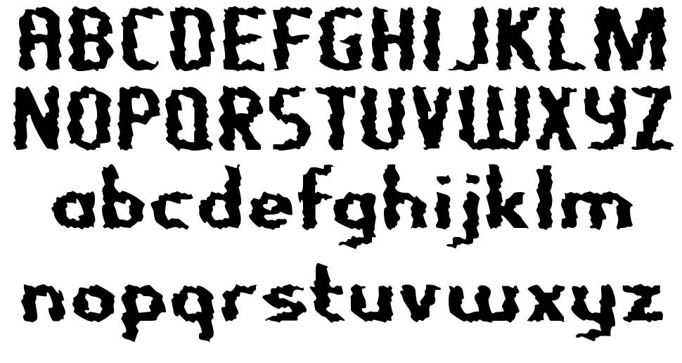 Nightporter-Regular font specimens