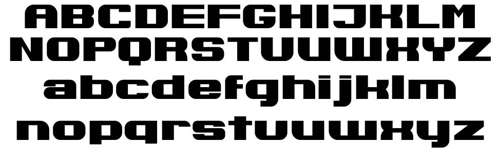 Nikolina font specimens
