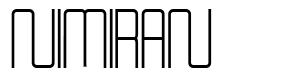 Nimiran font