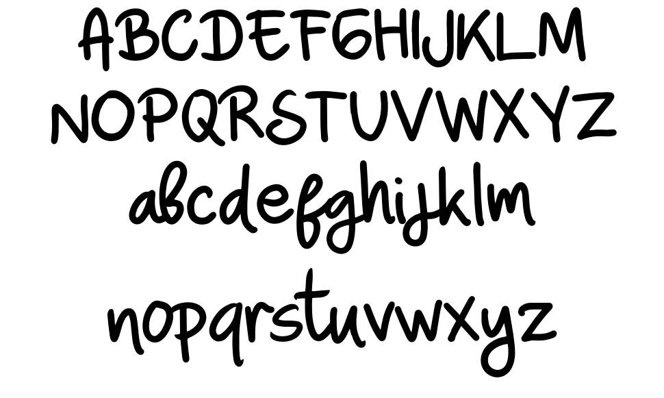 Ninaninut font Örnekler