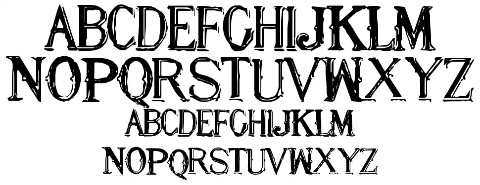 Nine Eightfont specimens