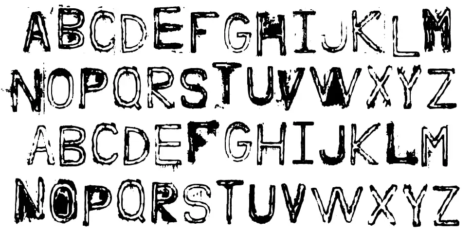 Nine Feet Under font by imagex FontRiver