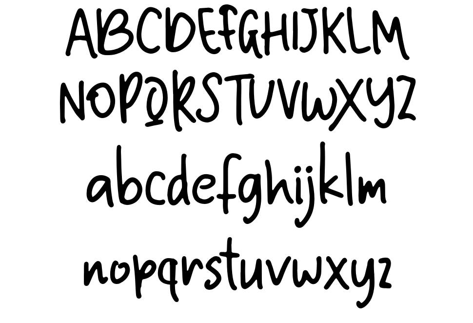 Nineteen Second font Örnekler
