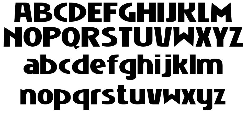 Niobium font Örnekler