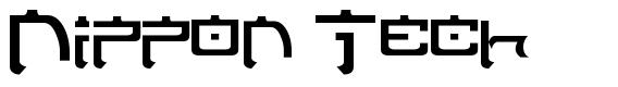 Nippon Tech 字形