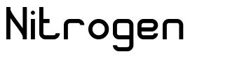 Nitrogen шрифт