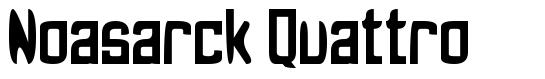 Noasarck Quattro шрифт