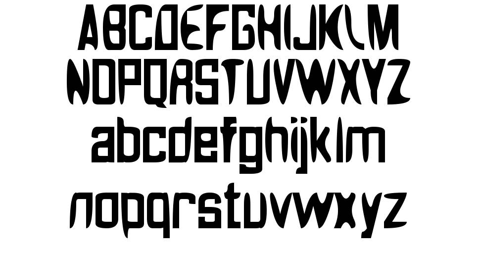 Noasarck Quattro font Örnekler