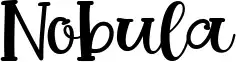 Nobula font