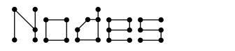 Nodes font