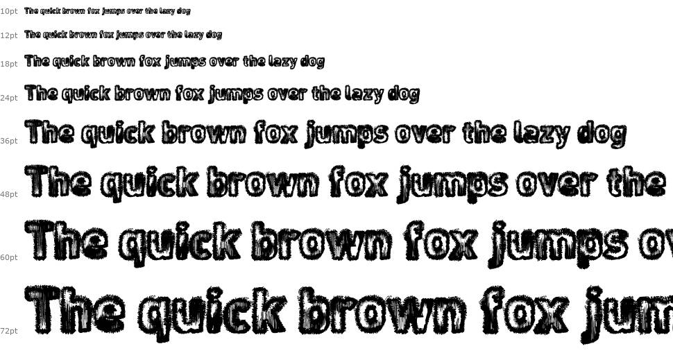 Noises in the Attic font Waterfall