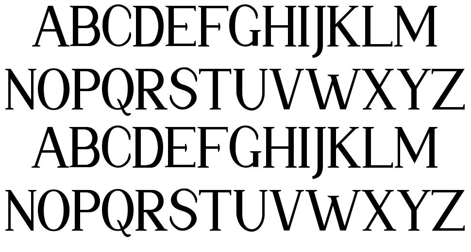 Nolita Script font specimens