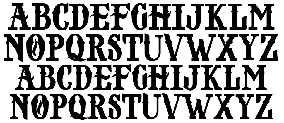 Nopia font specimens