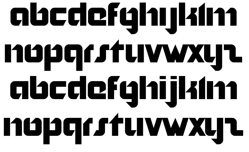 Nordic font specimens