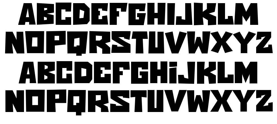 Nordic Light font specimens