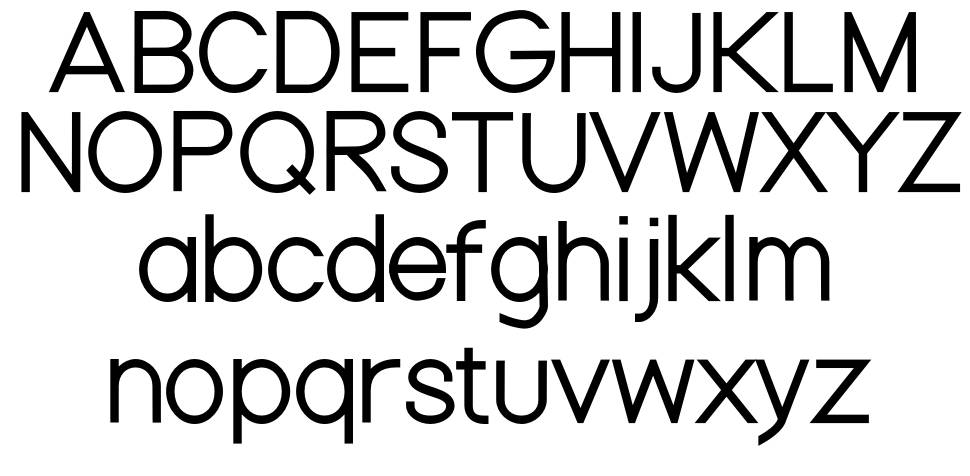 Nordica 字形 标本