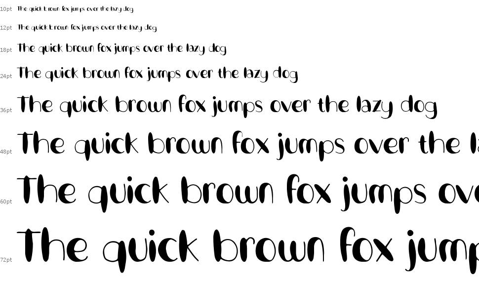Nordille font Waterfall