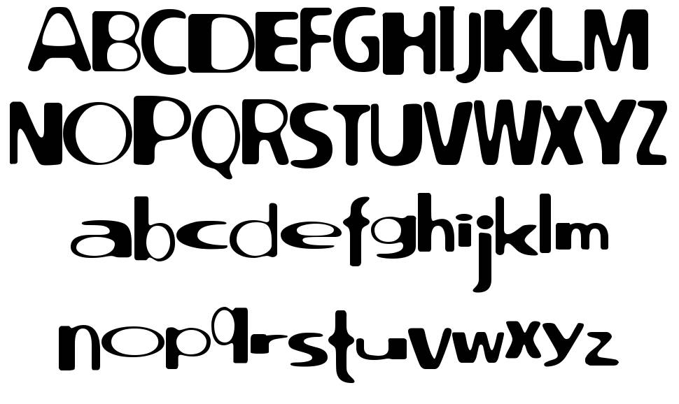 North Point font specimens