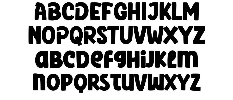 Northend font Örnekler