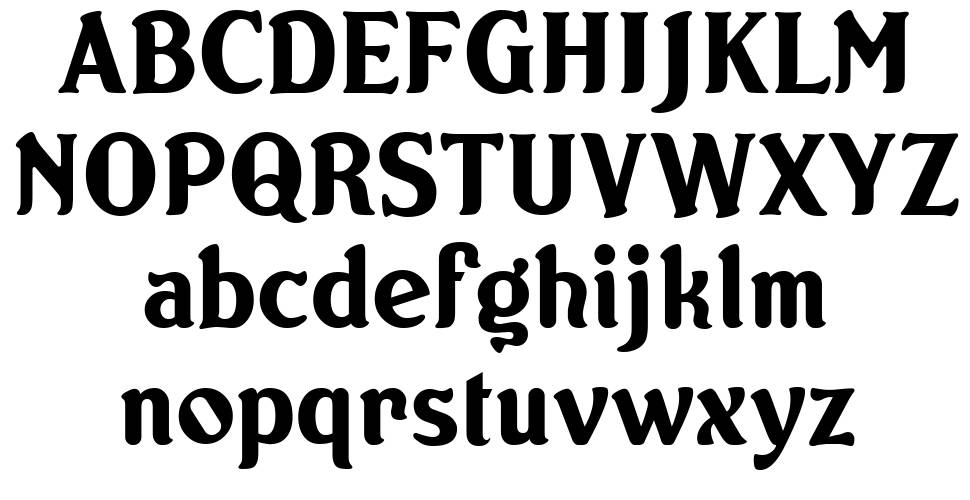 Norton font specimens