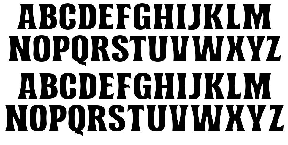Norvin font Örnekler