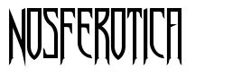 Nosferotica 字形