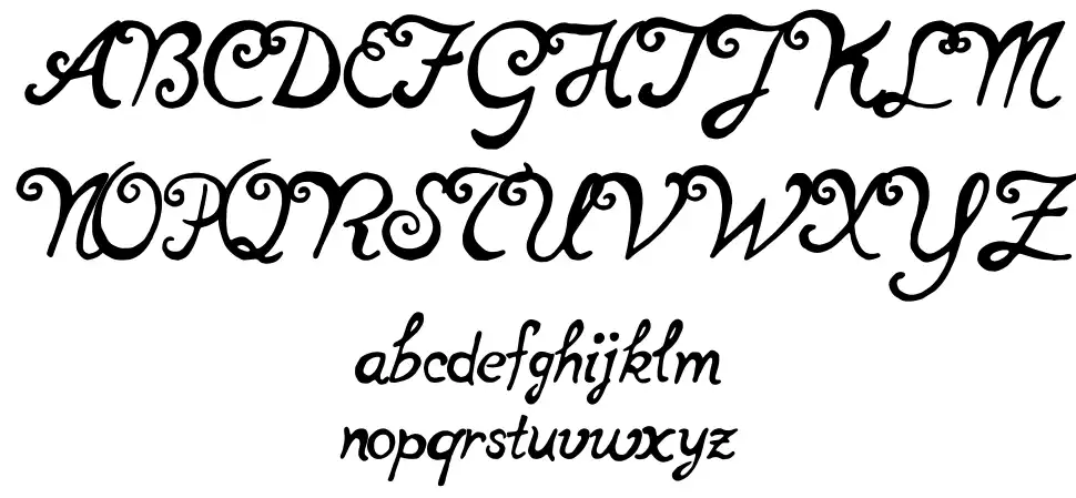 Not Perfectfont specimens