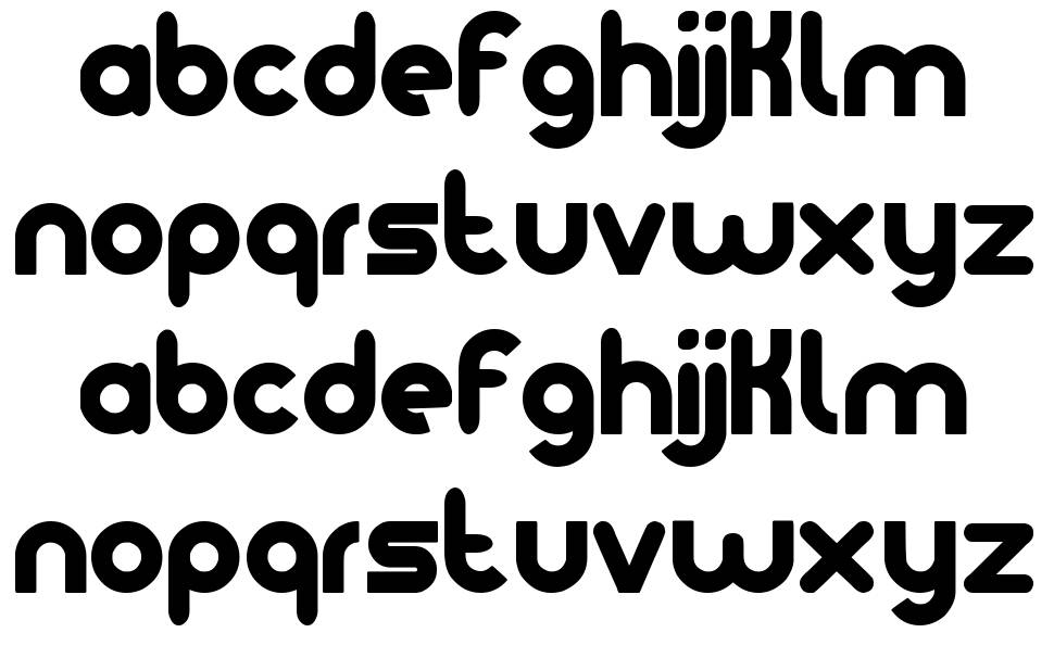 Noteame font specimens