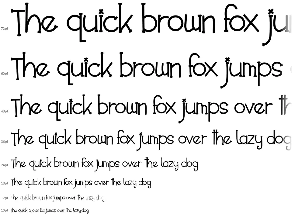 Noted Partyfont waterfall