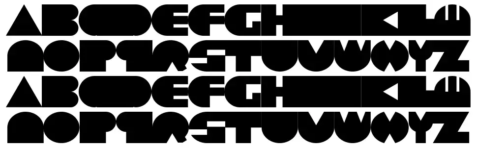 Noted V1font specimens