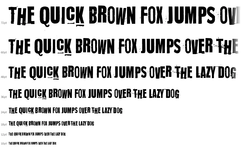 Nothing Cleanfont waterfall