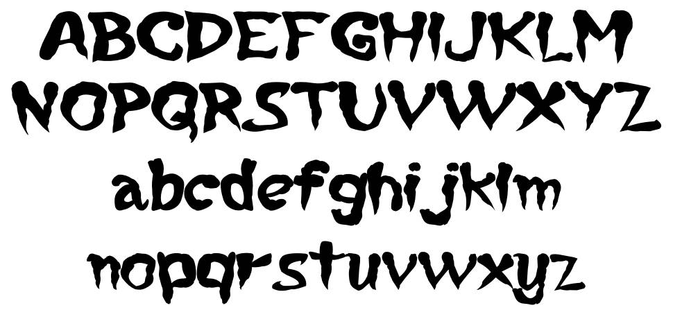 Notorious font Örnekler