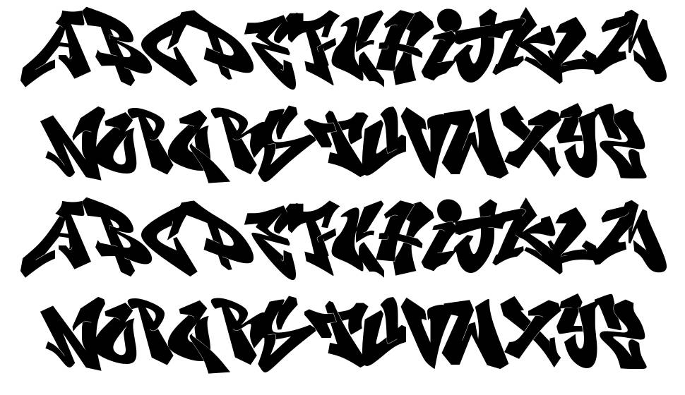 Notress Graffiti шрифт Спецификация