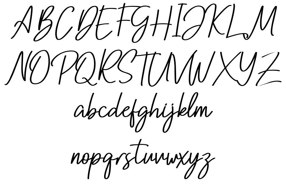 Nottingham 字形 标本