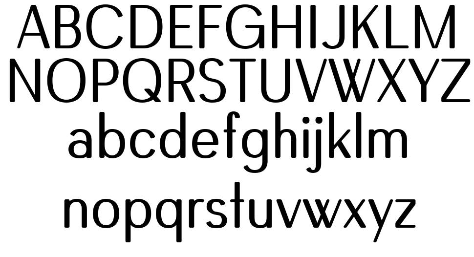Novae font Örnekler