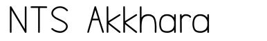 NTS Akkhara шрифт