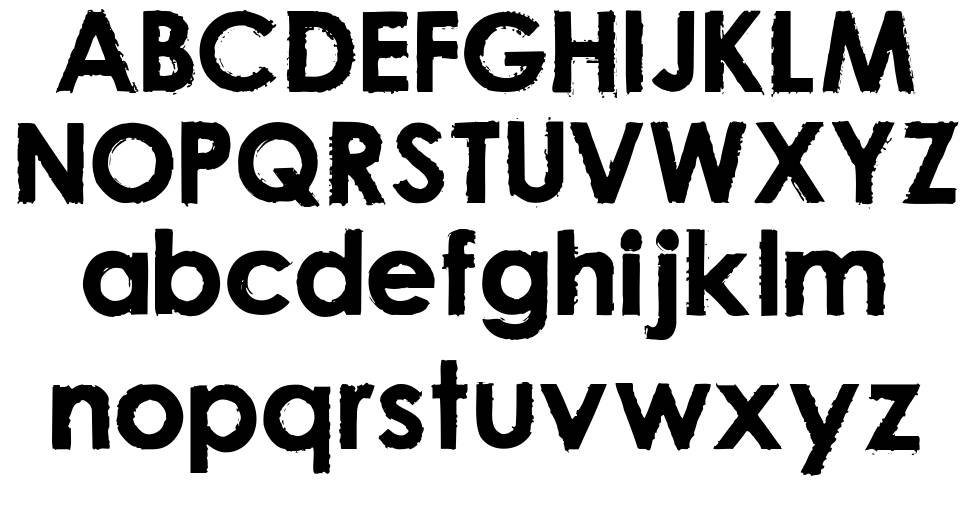 Nu Century Gothic font Örnekler